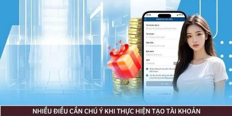 Điều người chơi cần lưu ý khi tạo tài khoản